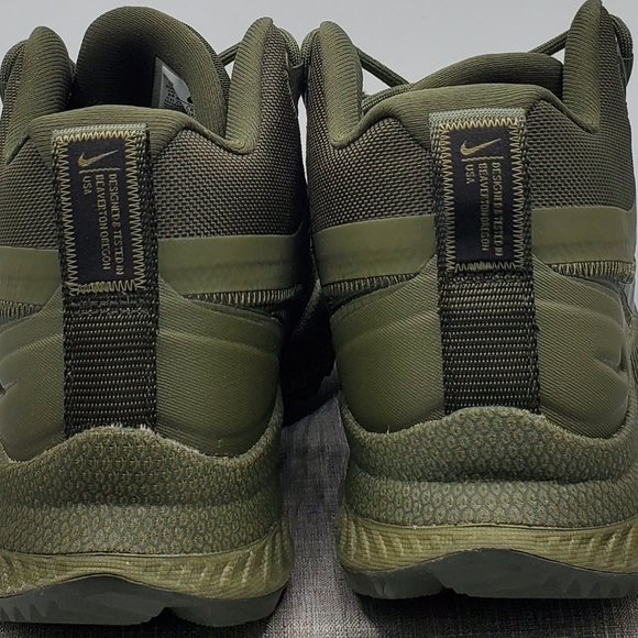 Nike React SFB Carbon Mid Wide Men's US Size 9.5 green Boots CK9951-330 NEW - Picture 6 of 7